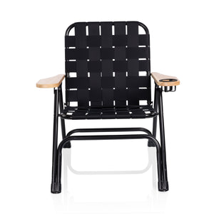 Lux Woven Camp Chair