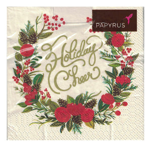 Holiday Cheer Cocktail Napkin