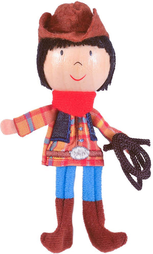 Cowboy Finger Puppet
