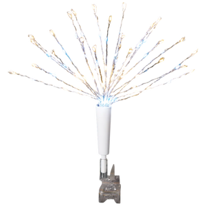 Lighted Two-Tone Burst Clip-On Treetopper