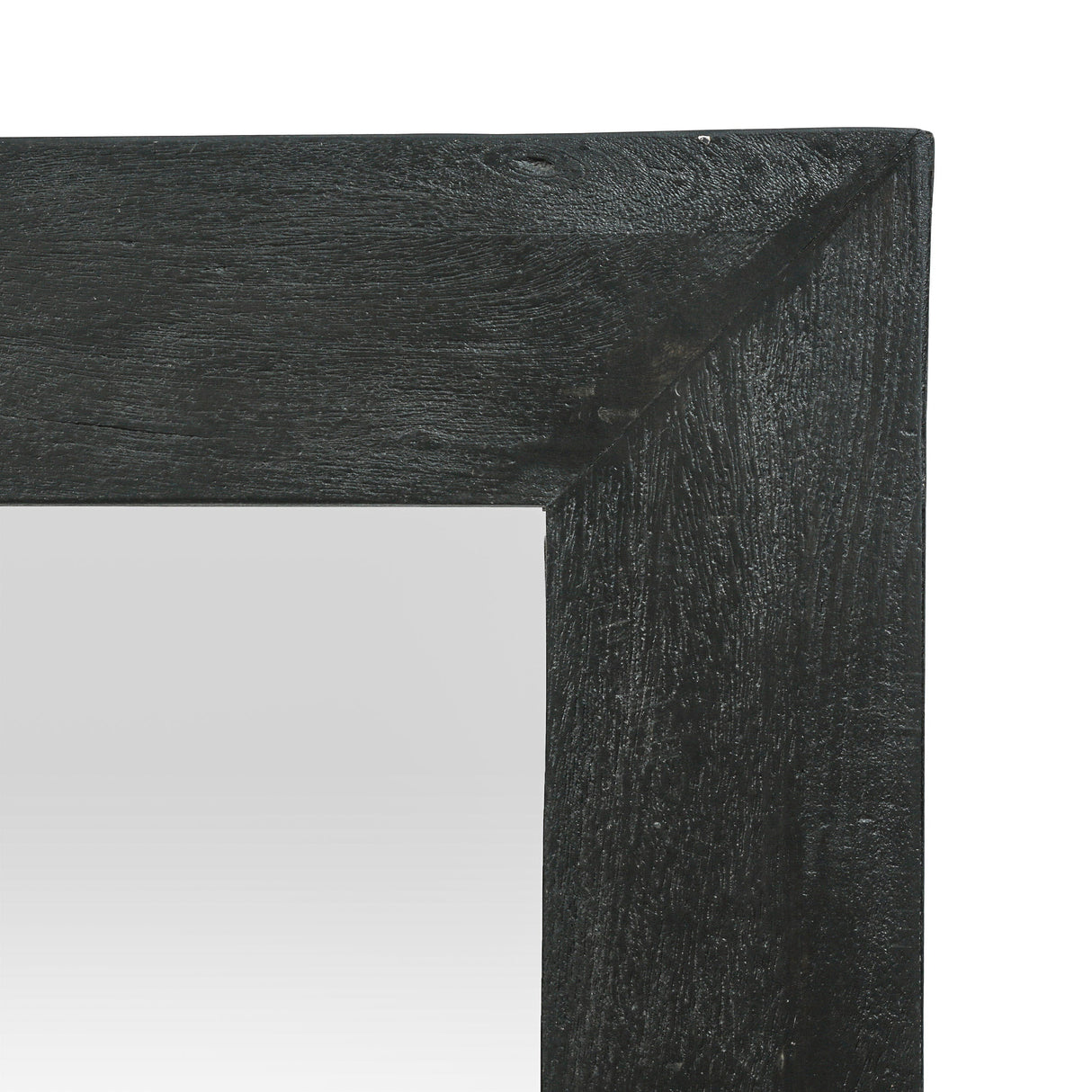 Rustic Mango Wood Full Length Standing Mirror