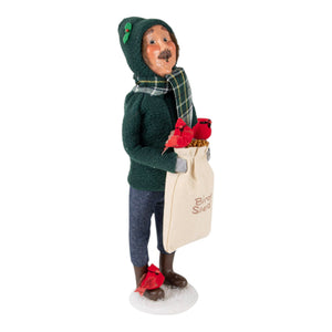 Cardinal Family Carolers - Man