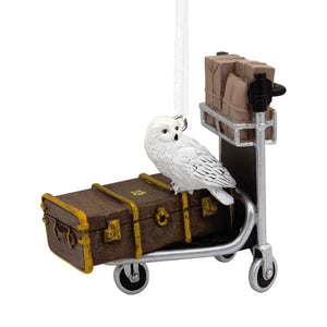 Harry Potter Trolley Hedwig Christmas Ornament