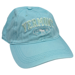 Dyed Cap Vermont 1791 Moose - Aqua