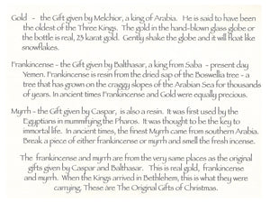 Gifts of the three Kings - Heirloom Box Set