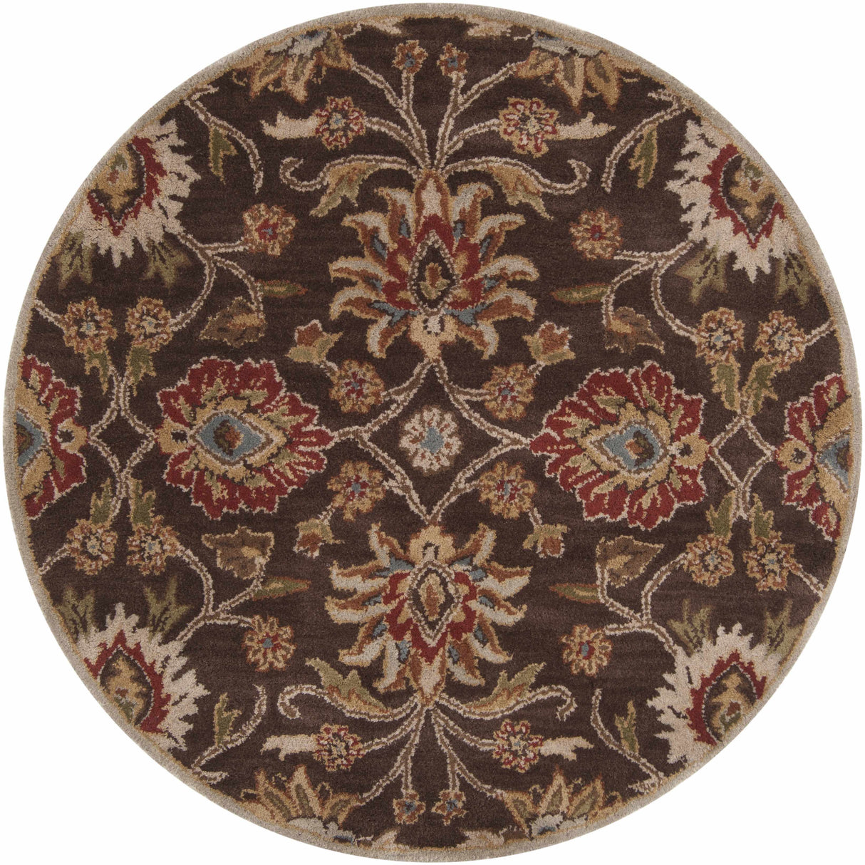 Conesus Hand Tufted Brown 1051 Area Rug