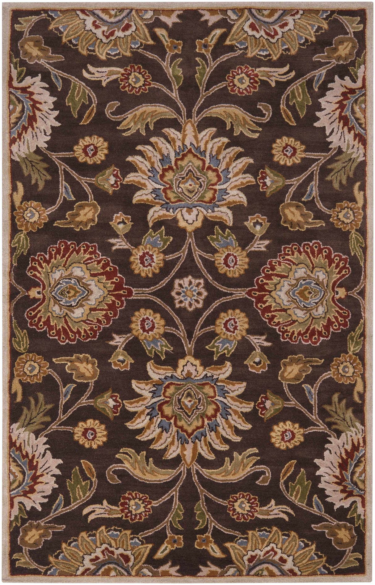 Conesus Hand Tufted Brown 1051 Area Rug