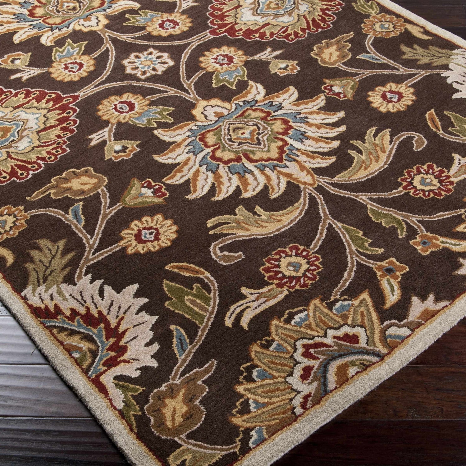 Conesus Hand Tufted Brown 1051 Area Rug