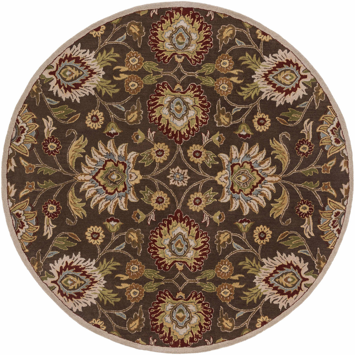 Conesus Hand Tufted Brown 1051 Area Rug