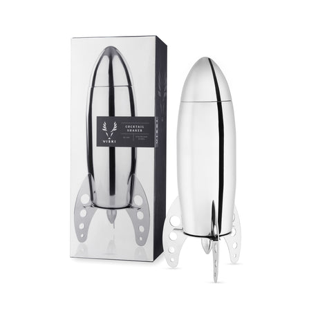 Irving-rocket-cocktail-shaker-in-silver-viski®-Cocktail-Shakers-&-Tools