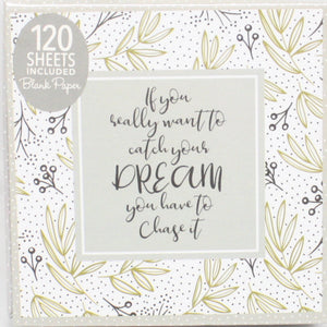 Note Paper Box  - Catch Your Dream