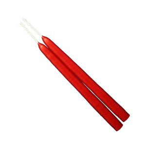 Mole Hollow Half Sized Taper Pair (Sweetheart Red) - 6 Inch