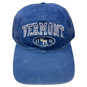 Dyed Cap Vermont 1791 Moose - Light Blue