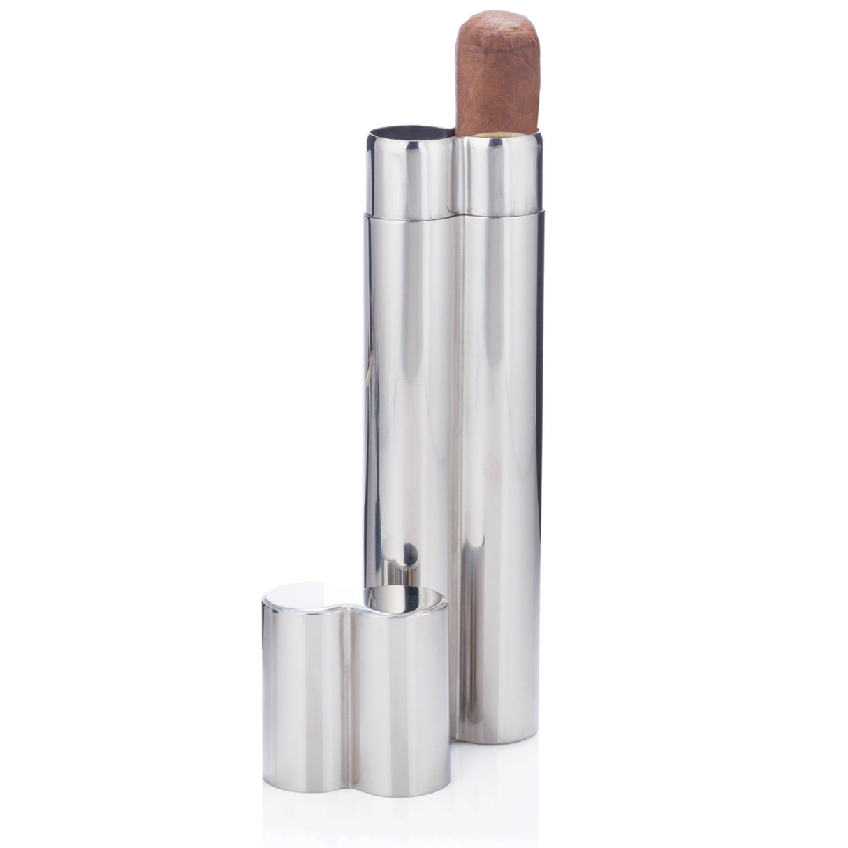 Double cigar holder in silver viski®