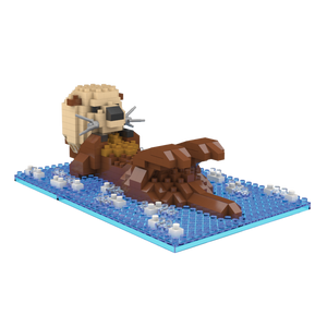 Mini Building Blocks - Sea Otter