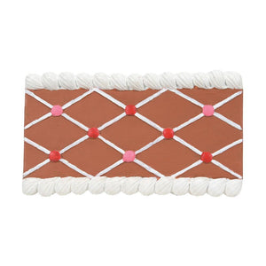 Village Gingerbread Road - Curved - Set of 2