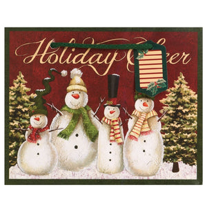 JR Large Tote Giftbag - Snowman
