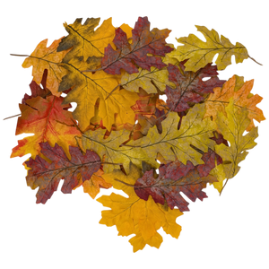 Bag of 36 Faux Harvest Leaves
