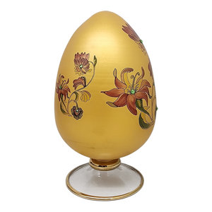 Egg With Wildflower And Vines
