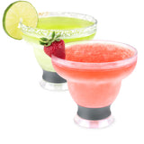 Margarita FREEZE™ Cooling Cups – Set of 2 Insulated Stemless Margarita Glasses (12 oz)