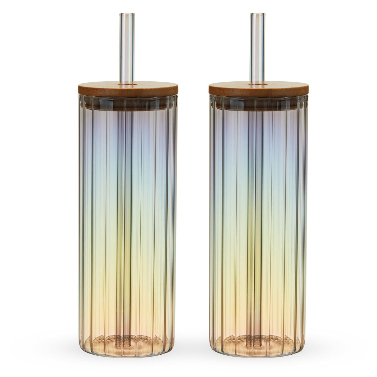 Rainbow-luster-tumblers-set-by-twine-living®-Tumblers