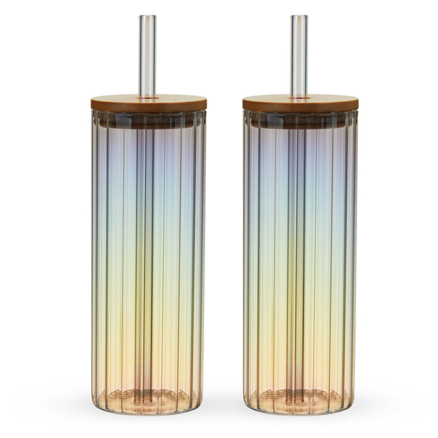 Rainbow-luster-tumblers-set-by-twine-living®-Tumblers