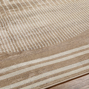 Yoad Geometric Mocha Area Rug