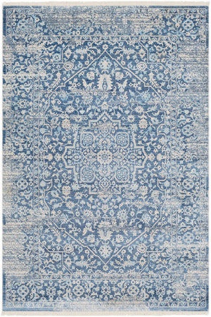 Yorkana Distressed Blue Rug - Clearance