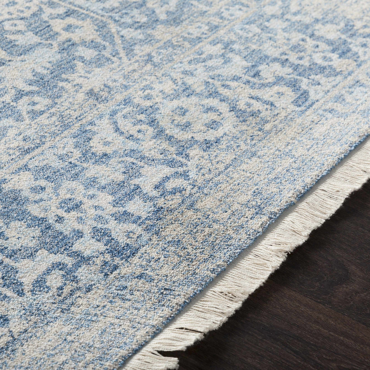 Yorkana Distressed Blue Rug - Clearance