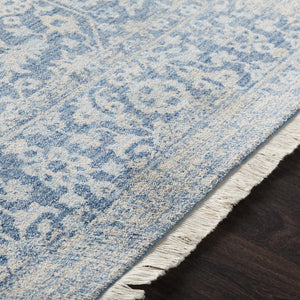 Yorkana Distressed Blue Rug - Clearance