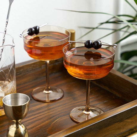 Tulip coupe in amber by twine living