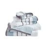 Decorative Cotton Stripe Bath Towel Set - Noelle Collection
