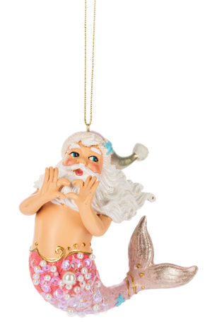 Merman Ornament Love