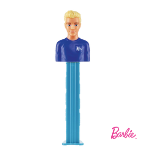 Pez Barbie Dispenser with 3 Candy rolls - Ken