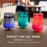 Wine freeze™ xl cup in gray by host®