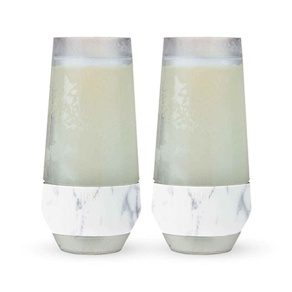 Champagne freeze™ in marble (set of 2) by host®
