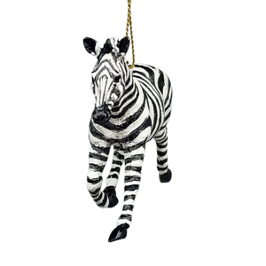 Safari Animal Ornament - Zebra