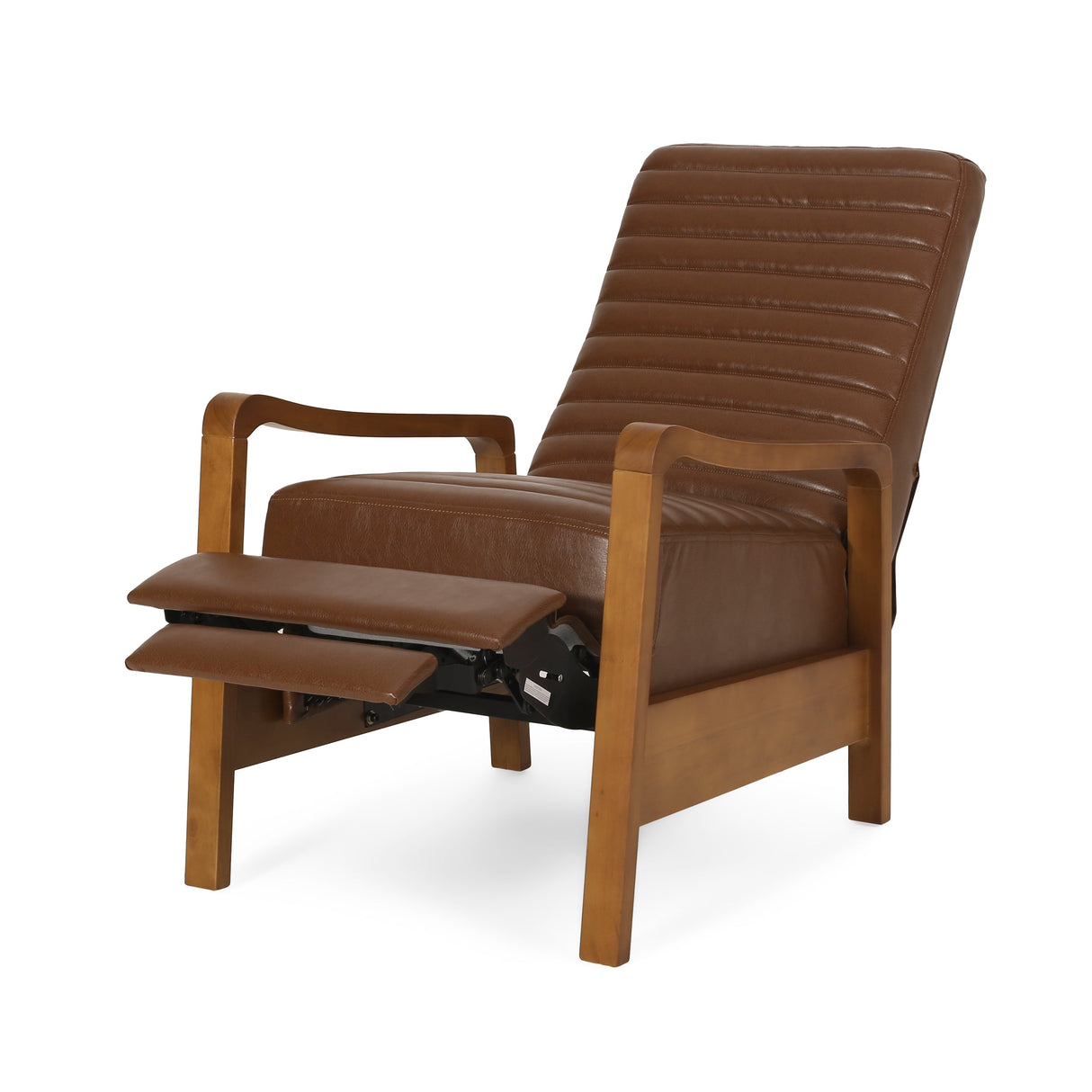 Mid-Century Modern Manual Club Recliner