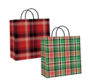 2 Pack Large Kraft Gift Bags -