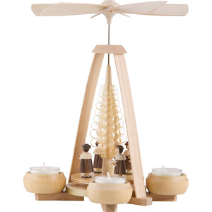 German Candle Pyramid - Carolers