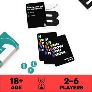 If You Know You Know Card Game