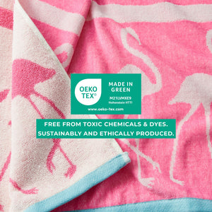 Cotton Velour Beach Towels 2-Pack - Maui Collection