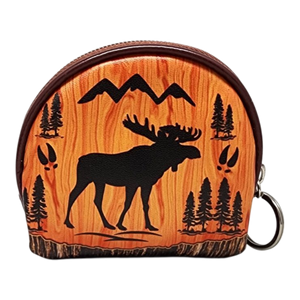 Vermonter Moose Zip Pouch