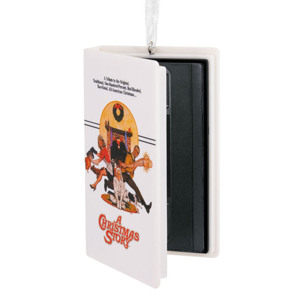 VHS Tape A Christmas Story Ornament
