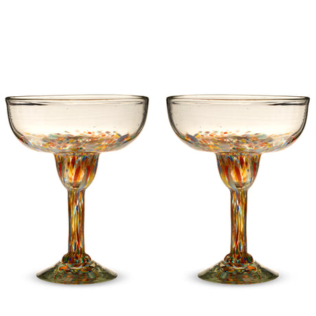 Artistico-recycled-margarita-glass-set-by-twine-living®-Cocktail-Glasses