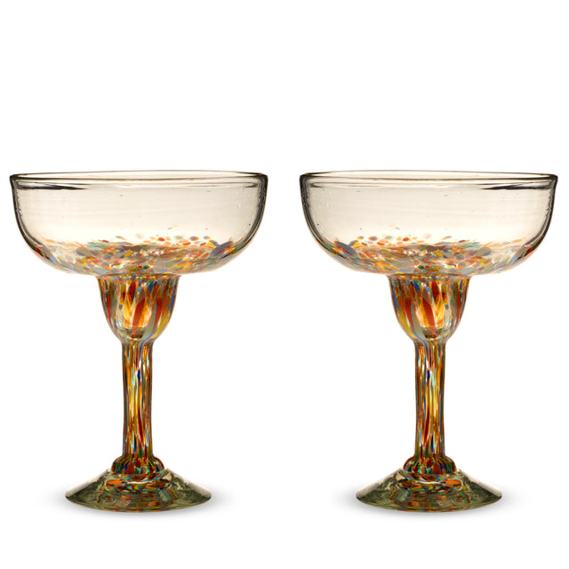 Artistico-recycled-margarita-glass-set-by-twine-living®-Cocktail-Glasses
