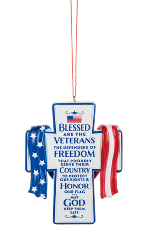 Veteran Ornament - Blessed Are The Veterans