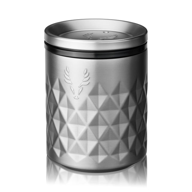 Paragon-stainless-steel-rocks-tumbler-in-platinum-viski®-Tumblers