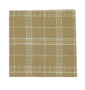 Fieldstone Plaid - Cream - Dishcloth