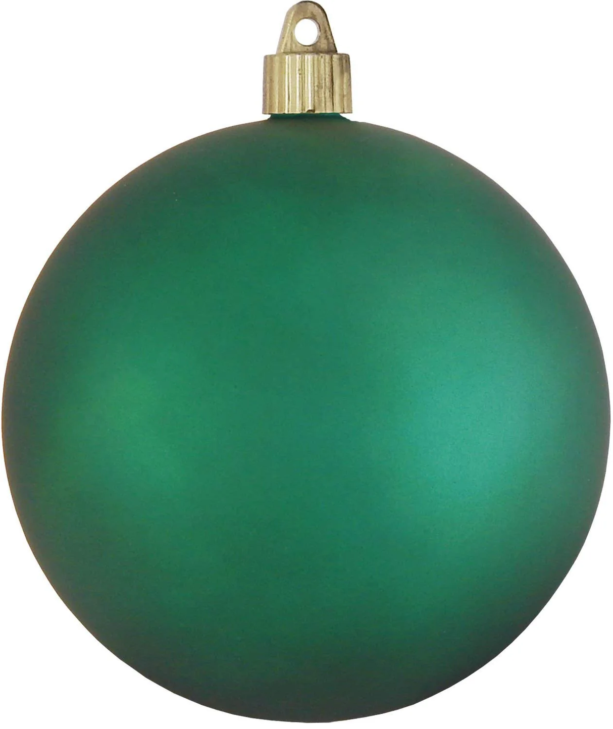 4.75" (120mm) Commercial Shatterproof Ball Ornament - Velvet Shamrock Green